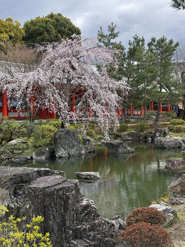 Grounds of Sanjusangen-do temple