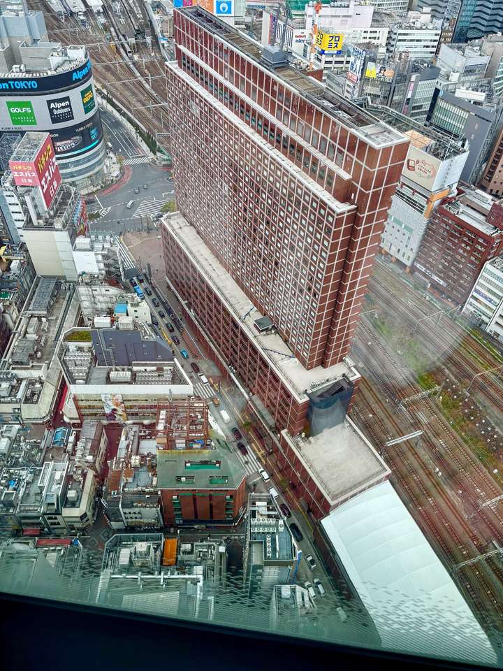 View from 29th Floor, Groove Hotel, Tokyo